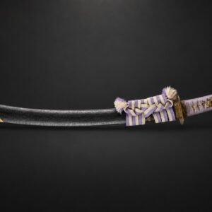 Koshirae de Wakizashi avec Tigre, Bambou et Tsuba Yasuchika – Époque Edo