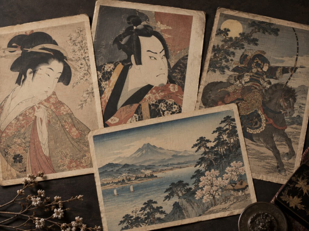 ukiyo-e categorý