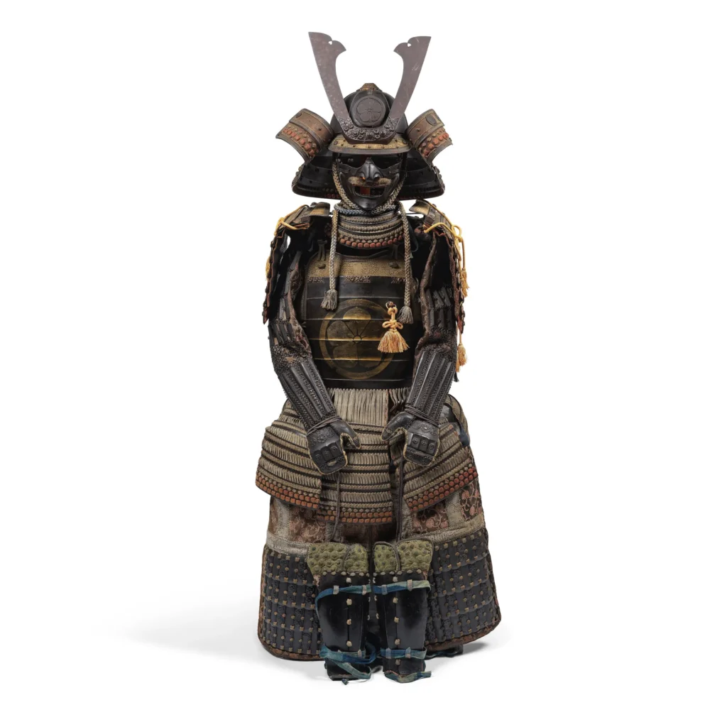 ARMURE LAQUÉE NOIRE