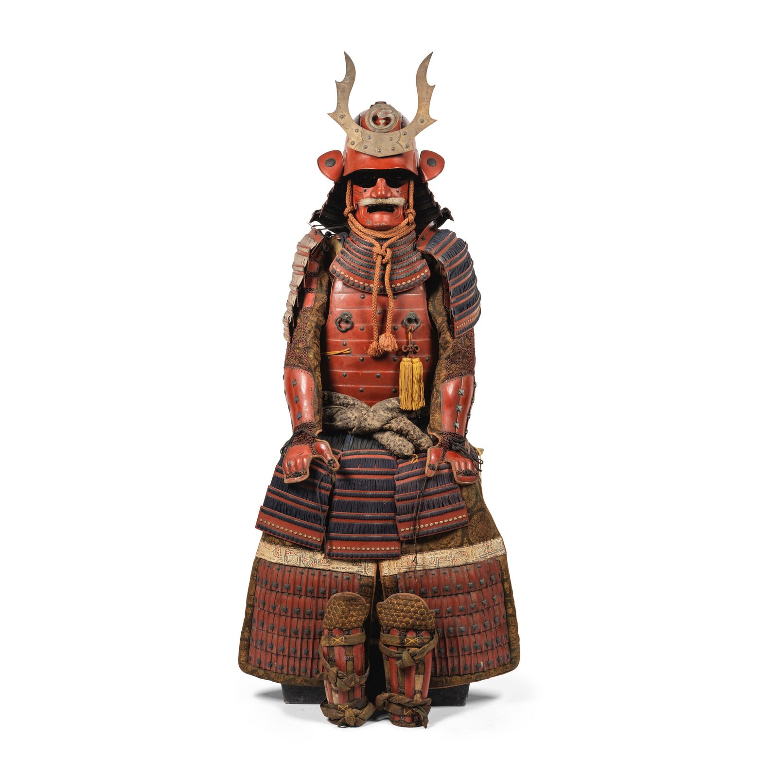 ARMURE LAQUÉE ROUGE