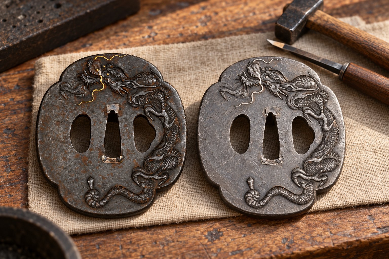 Tsuba copying in utsushi explained