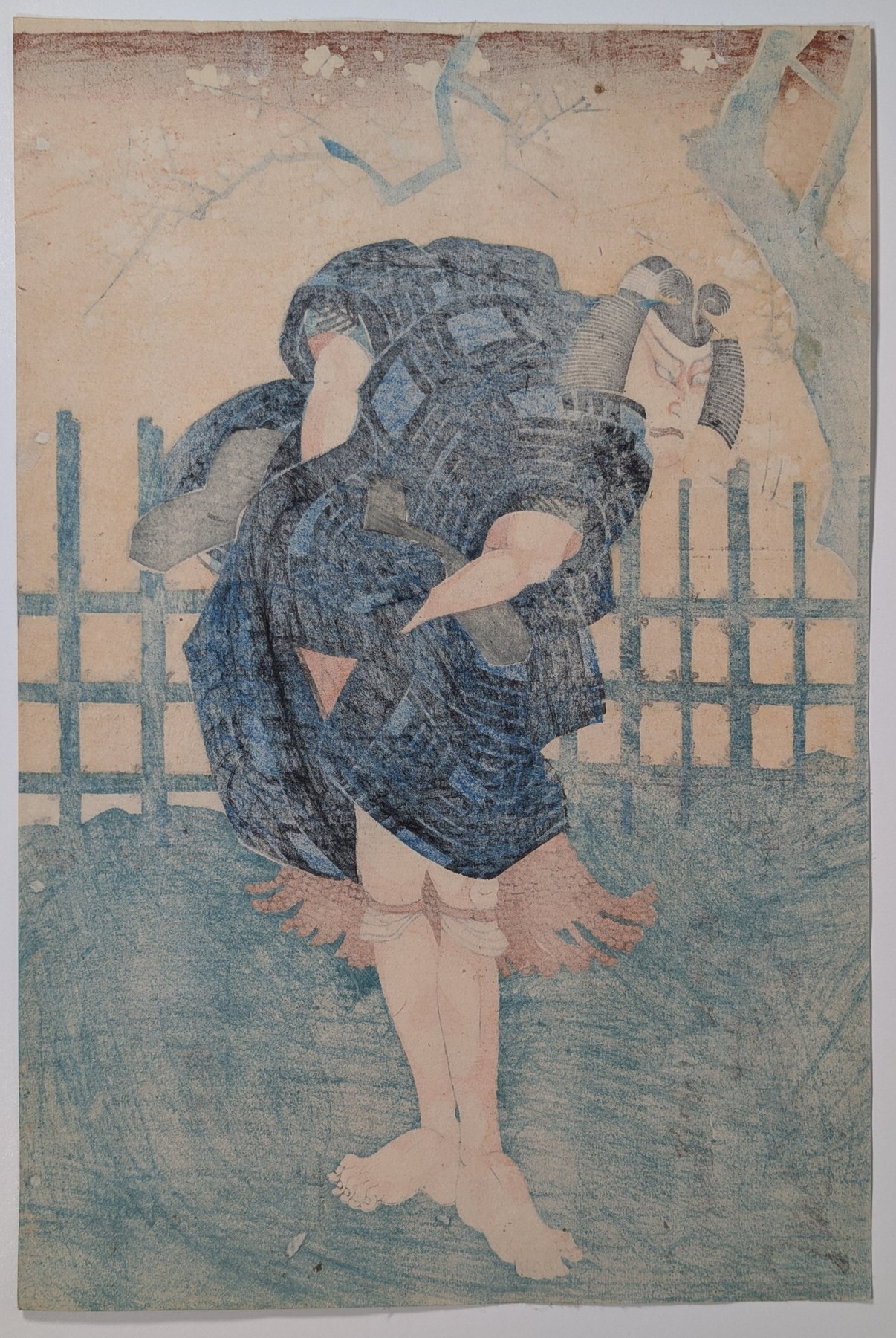 Utagawa Kuniyoshi Ukiyo-e – Nakamura Utaemon as Matsuōmaru