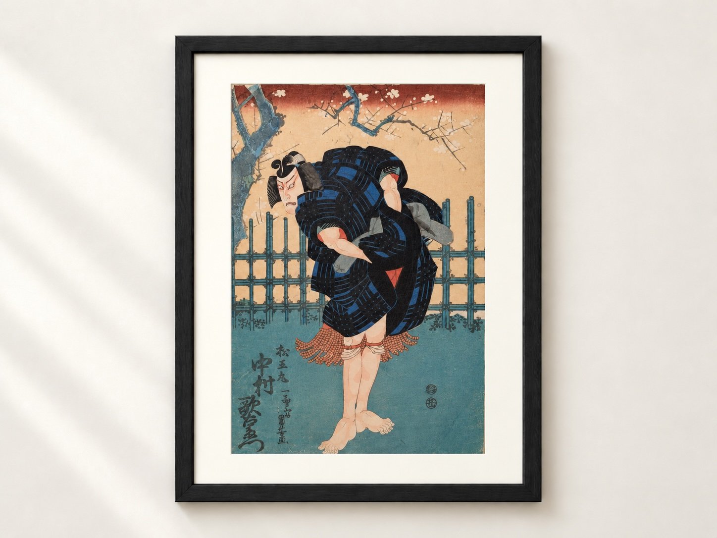 Utagawa Kuniyoshi Ukiyo-e – Nakamura Utaemon as Matsuōmaru
