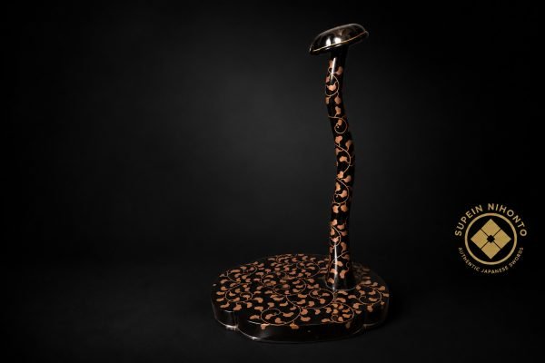 19e-eeuwse Katana-kake met Aogai Raden-landschap (Copy)