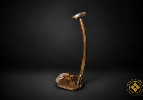 19th Century Katana-kake with Nashiji & Takamaki-e Quail