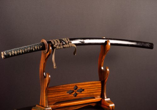 Bizen Kiyotsugu Katana – Muromachi Kotō with Raden Koshirae
