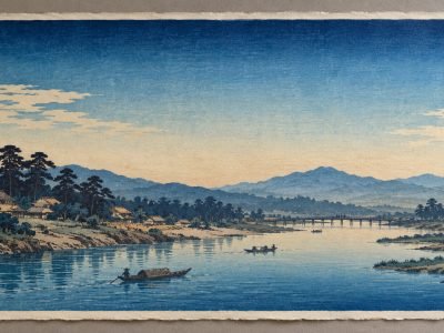 Bokashi en el Ukiyo-e