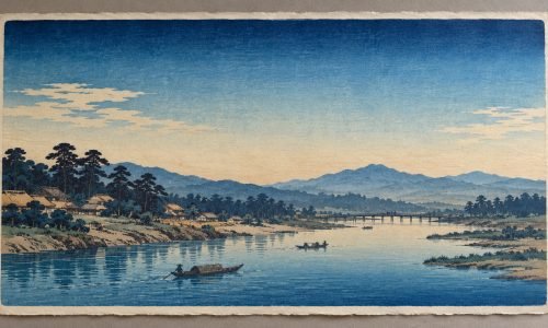 Bokashi in Ukiyo-e