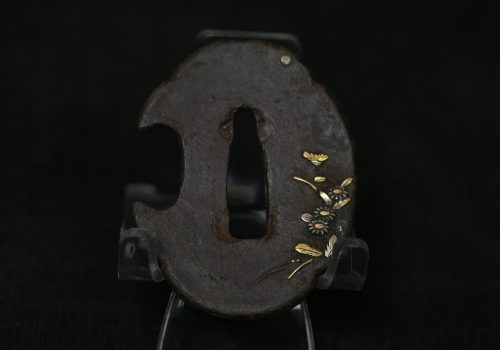 Mokko Iron Flowers tsuba
