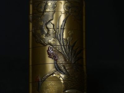Inro Rooster and hen