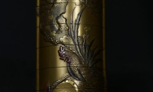Inro Rooster and hen