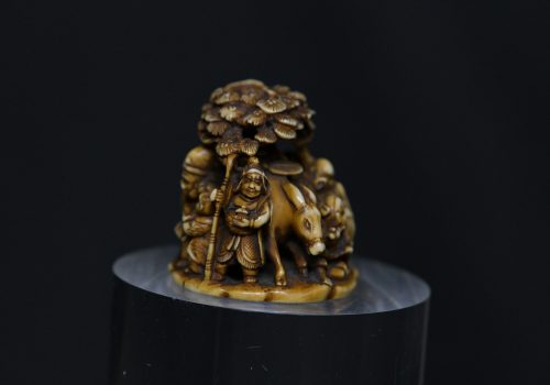 Netsuke Shichifukujin ivory