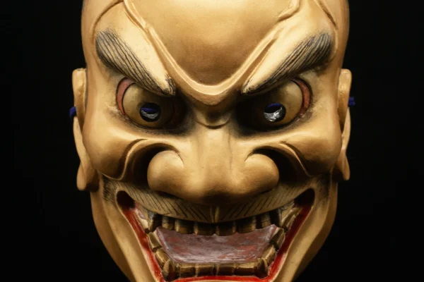 Noh mask Deikuro