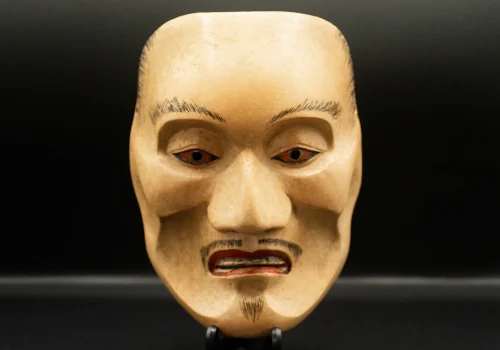 Noh mask yase otoko