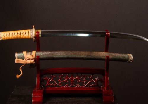 Japanese Wakizashi Tegai School – Yamato Koto c.1428 | Kanteisho