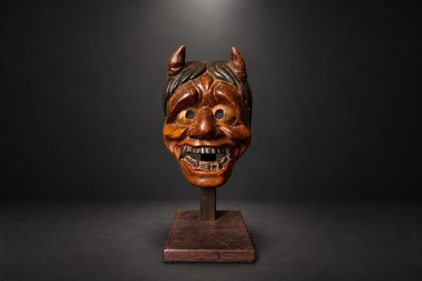Oni-masker uit de Edo-periode – 19e eeuw