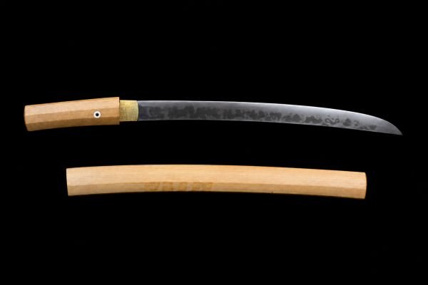 Wakizashi del final del periodo Muromachi – Hamon Hitatsura, Den Bushū Shimobara Chikashige | NTHK-NPO