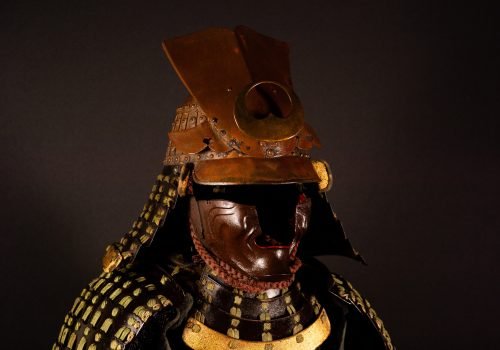 Mid-Edo Samurai Gusoku – Complete Japanese Armor Set