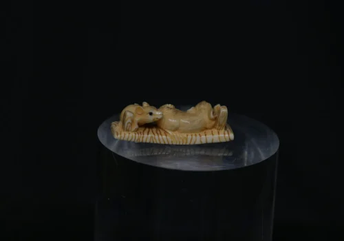 Netsuke rats ivory