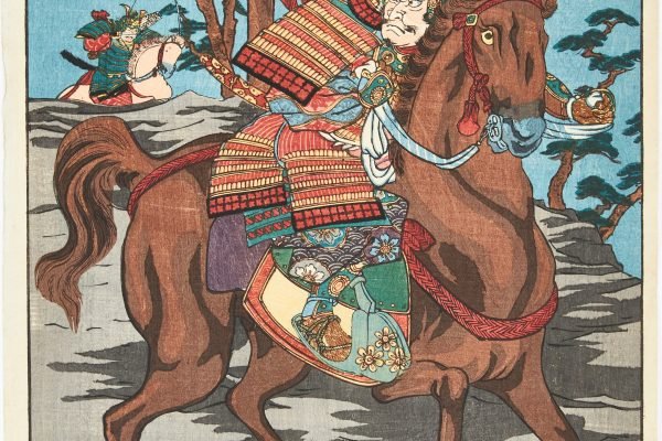 Utagawa Kuniyoshi – Hoofdstuk Zevenentwintig “Kagaribi” – Yamato Takeru en het Gras-Snijdende Zwaard (Copy)
