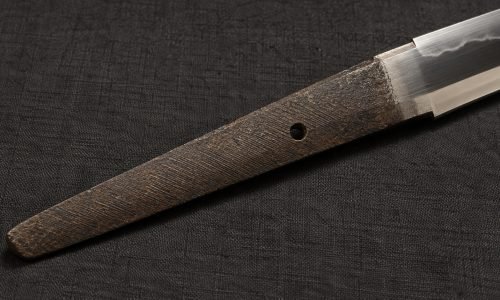 Yasurime Japanese Sword Tang File Marks